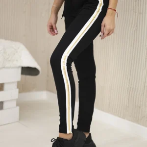 Medvilninės kelnės su juostele