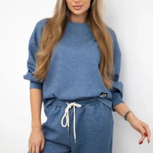 sviestinis audinys sportinės + kelnės audinio melanžas