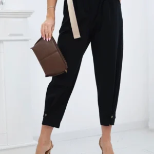 Summer Punto kelnės su kojų užsegimu