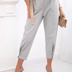 Summer Punto kelnės su kojų užsegimu