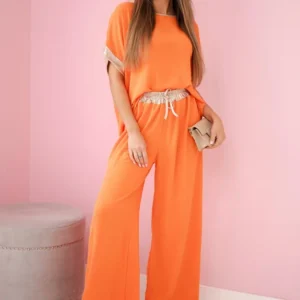 Viskozės su apvadu apelsinas