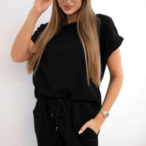 Medvilnės palaidinė + kelnės