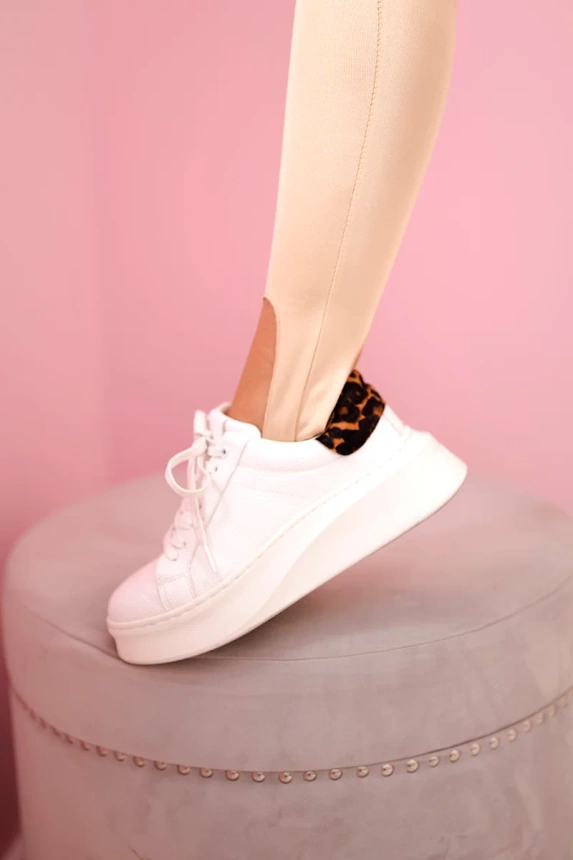 31585_3 Moteriški antblauzdžiai su kulno angomis, aukštas juosmuo lengvas kupranugaris - Image 2