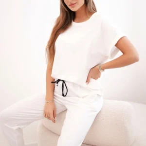 Medvilnės palaidinė + kelnės