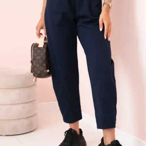 Kelnės su kišenėmis Summer Punto Tamsiai