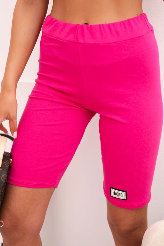 32460_4 Moteriškas medvilninis trumpomis rankovėmis ir šortais - Image 4