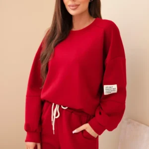 džemperis + kelnės sviestukas