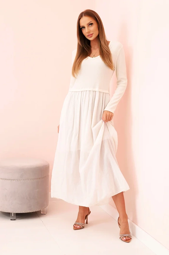 34367_1 Ilga suknelė su petnešomis slyvų