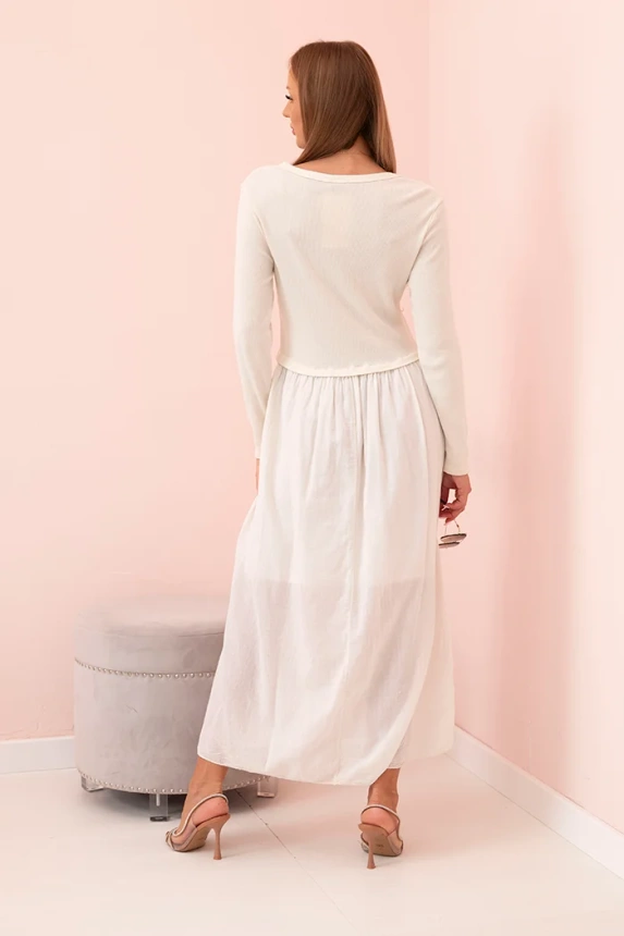 34367_2 Ilga suknelė su petnešomis slyvų - Image 3