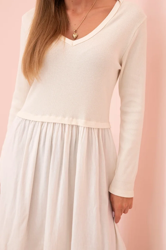 34367_4 Ilga suknelė su petnešomis slyvų - Image 4