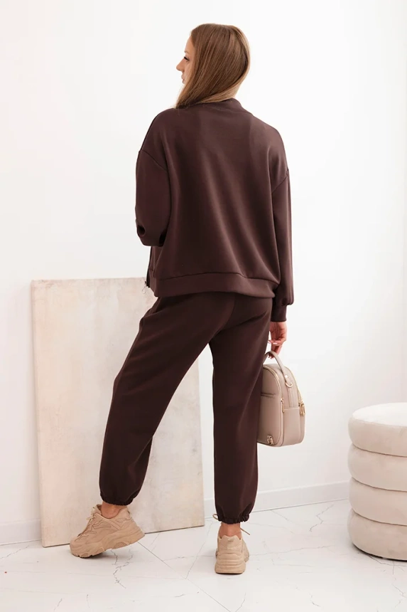 34414_4 Moteriškas iš viskozės su atsegama palaidine ir kelnėmis - Image 4