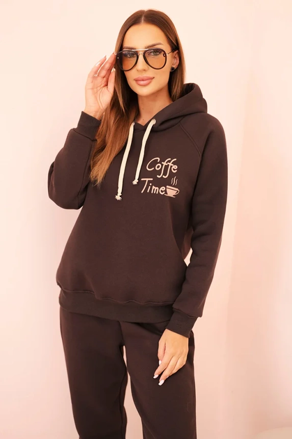 34624_3 Moteriškas medvilninis šiltas su spauda