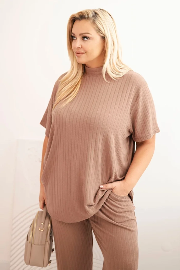 35057_1 Moteriškas Plus Size 3 dalių fango - Image 2
