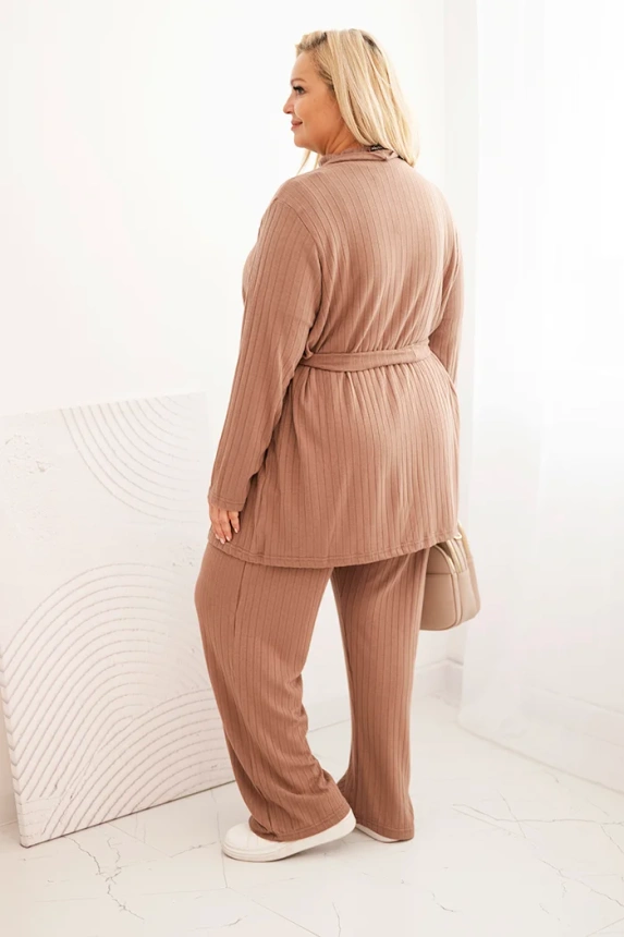 35057_4 Moteriškas Plus Size 3 dalių fango - Image 4