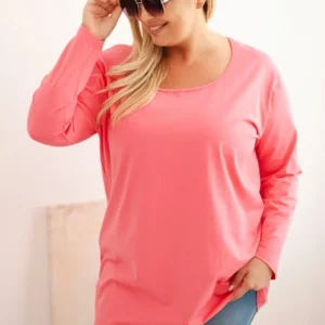 Moteriška bliuska Plus Size su laiveliu