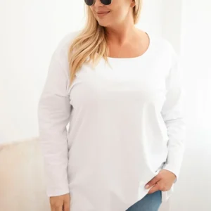 Moteriška bluzonė Plus Size su laiveliu