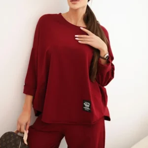 Medvilnės - bliuzonas + kelnės tamsiai