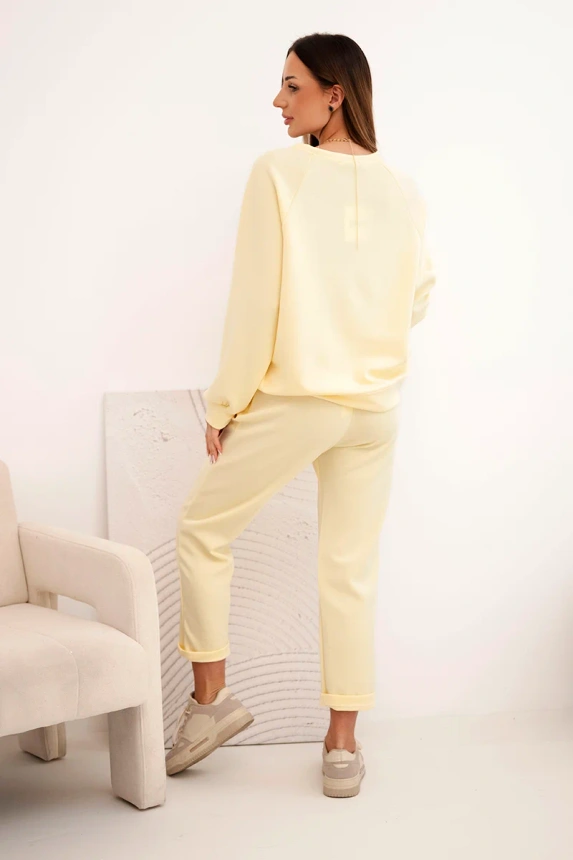 36875_2 Moteriškas iš viskozės su džemperiu ir kelnėmis - Image 3