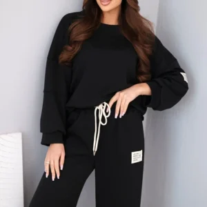 Moteriškas sviestukas džemperis + kelnės