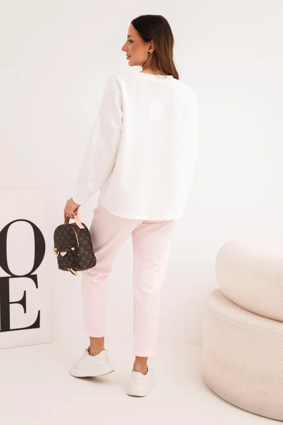 38179_2 Moteriškas su kontrastine kišenėle sviestinės - Image 3