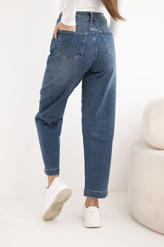 38294_3 Moteriškos kelnės su plačiomis kojomis ir aukštu liemeniu M.Sara - Image 4