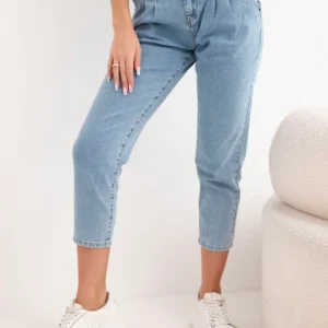 Moteriškos paperbag kelnės su dvigubu užsegimu M.sara