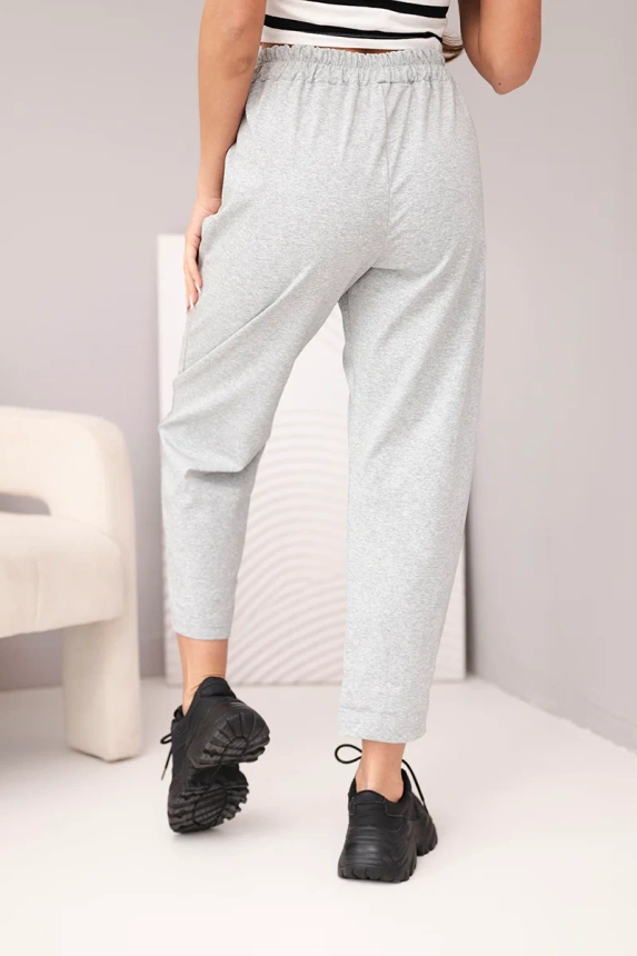 38383_2 Vasaros Punto kelnės su kišenėmis melžas - Image 3