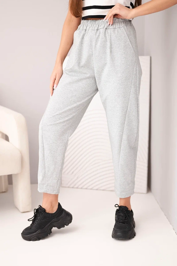 38383_3 Vasaros Punto kelnės su kišenėmis melžas