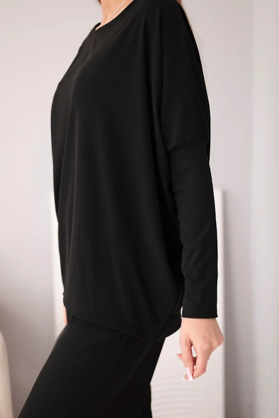 38505_3 Moteriškas iš viskozės su laisva palaidine ir kelnėmis - Image 2