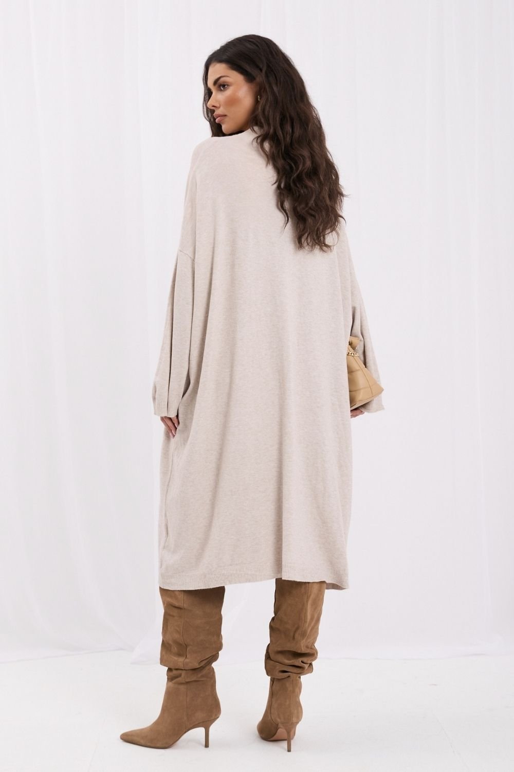 1139770 Megzta oversize midi suknelė - Image 3