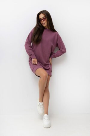 Oversized džinsinė suknelė