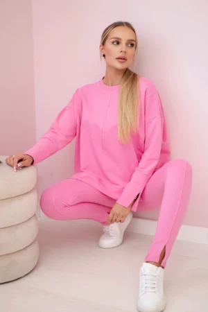 Plus Size palaidinės ir kelnių komplektas
