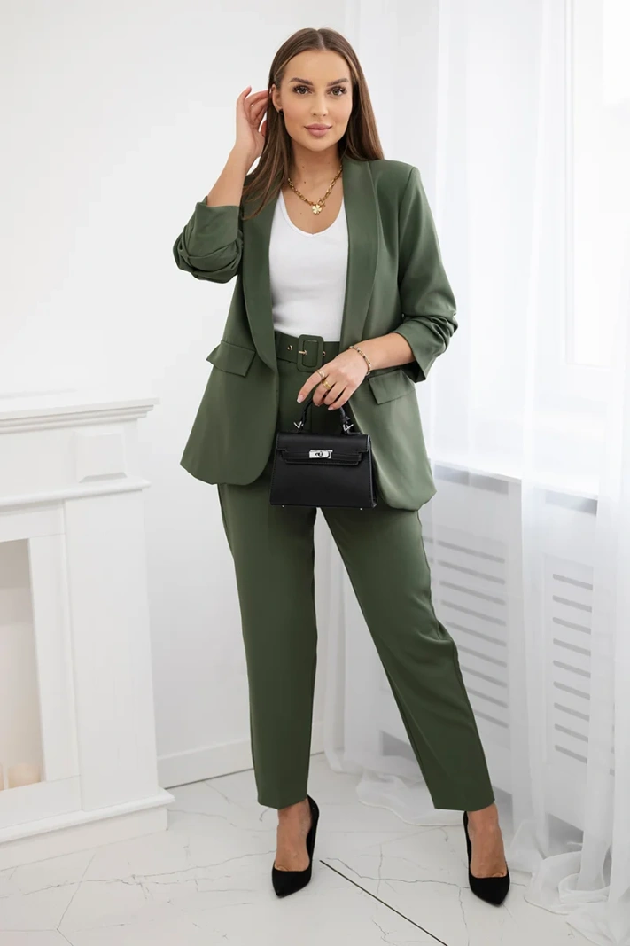 25504_1 Elegantiškas švarko ir kelnių komplektas - Image 3