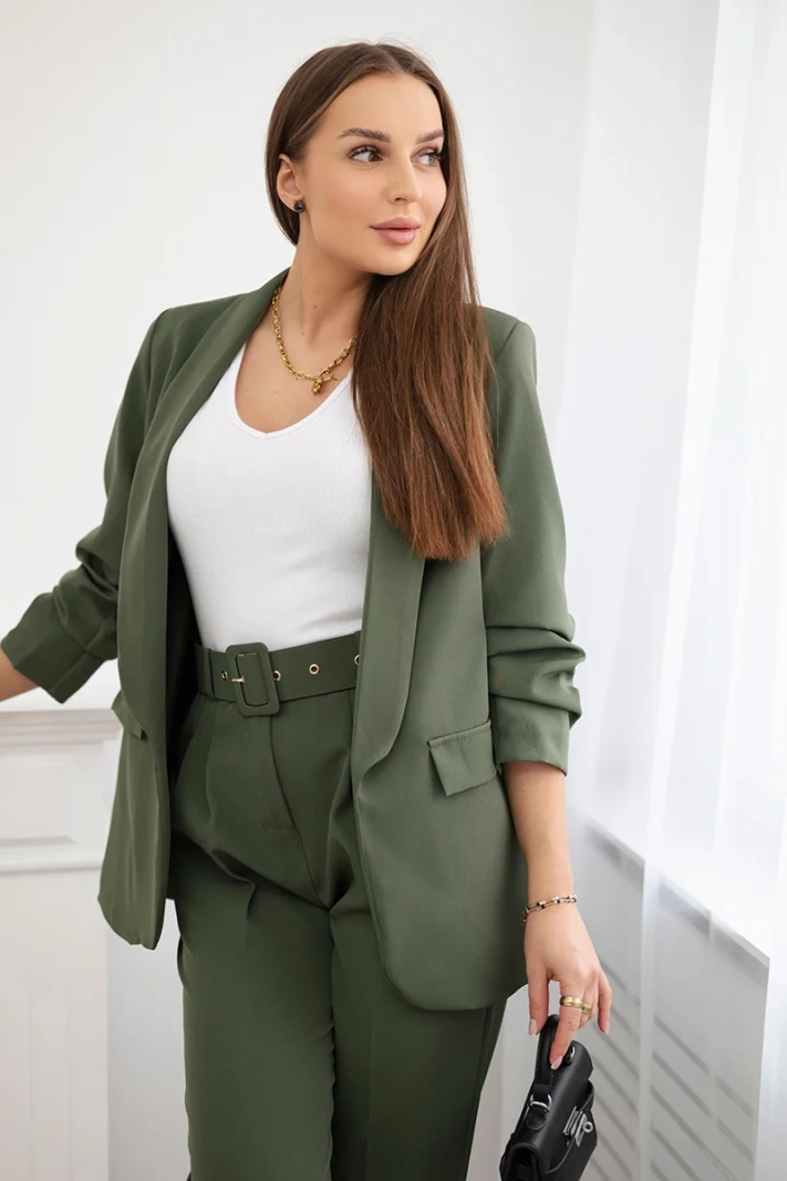 25504_5 Elegantiškas švarko ir kelnių komplektas - Image 2