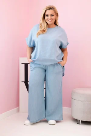 Plus Size tencelio komplektas