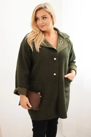Plus Size paltas su vilna