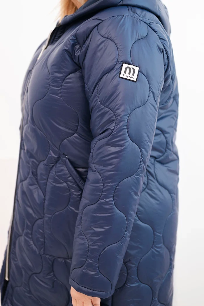 35896_4 Plus Size žieminė striukė su gobtuvu - Image 4