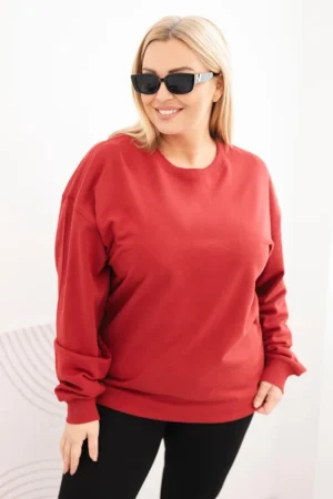Plus Size medvilninis džemperis